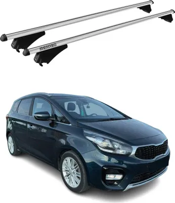 Obrázok produktu pre Tiger priečne strešné nosiče pre Kia Carens 2013–2019, šedé