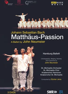Obrázok produktu pre Johann Sebastian Bach (1685-1750): Matúša BWV 244 (v baletnej verzii Johna Neumeiera) - Arthaus Musik - (DVD Video / Classic)