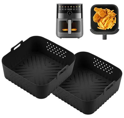 Productafbeelding van Siliconen Air Fryer Bakvorm voor Gezond Bakken