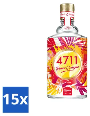 Produktbild von 15 x 4711 Remix Cologne Eau de Cologne Spray - Grapefruit - 100 ml - Vorteilspackung - 15 Stücke
