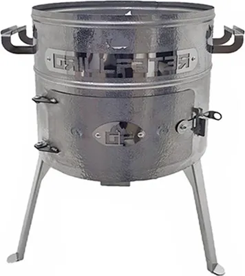 Produktbild von Utschak Aidos Edelstahl 1,5mm geriffelt für Kazan 8-10 Liter Uchag D36 cm