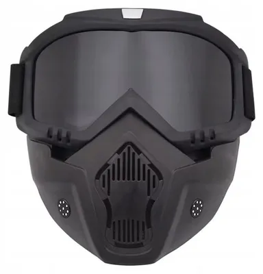 Produktbild von Winddichte Motorrad- & Fahrradbrille mit Maske, UV-Schutz