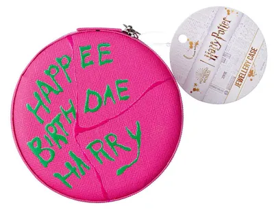 Zdjęcie produktu dla Pudełko na biżuterię Harry Potter Happee Birthdae Cake