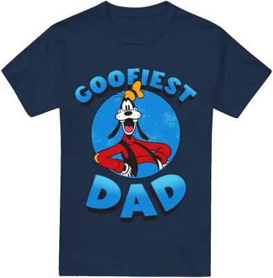 Obrázek produktu pro Disney - Pánské tričko "Goofiest Dad" TV5020 (S) (Námořnická modrá)