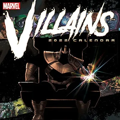 Obrázek produktu pro Kalendář 2022: Marvel Villains