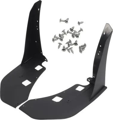 Immagine prodotto di Coppia di paraurti anteriori -corner spoiler nero anti collisione laterale -winglet per Mustang GT500 2014 - 2021