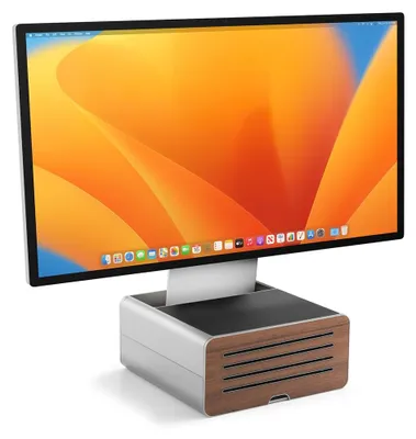 Imagen del producto de Soporte HiRise Pro de Twelve South para iMac/Studio Display, color plateado