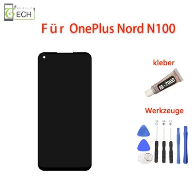 Produktbild von Für OnePlus Nord N100 LCD Display Touchscreen Bildschirm Schwarz