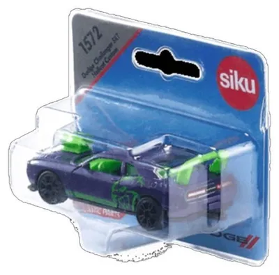 Zdjęcie produktu dla Siku Dodge Challenger Hellcat Custom, Model samochodu sportowego, 3 lat(a), Plastik, Metal, Fioletowy