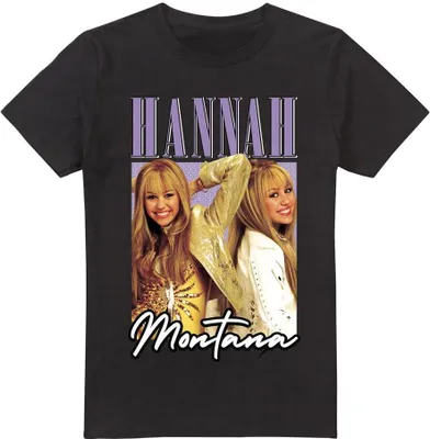 Obrázok produktu pre Hannah Montana - Tričko pre mužov TV5264 (M) (Čierna)