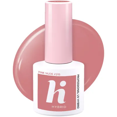 Obrázek produktu pro Hi Hybrid Hybridní lak č. 215 Pink Nude 5ml