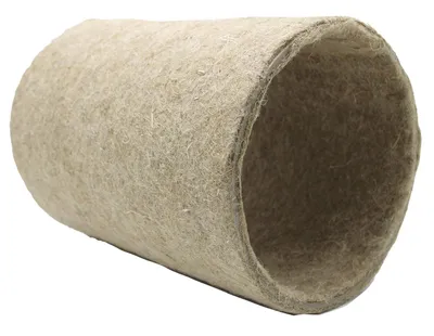 Produktbild von HUGRO HanfOtel L 30 cm | Kleintier-Zubehör für Kaninchen, Meerschweinchen, Chinchillas und Degus | 100 % Hanffasern | Ø 21 cm