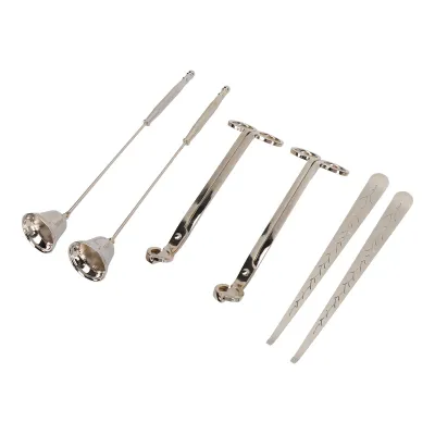 Zdjęcie produktu dla Zestaw akcesoriów do świec, przycinarka do knotów, snuffer do świec, zraszacz do knotów, zestaw do pielęgnacji świec, zestaw gaśnic do świec