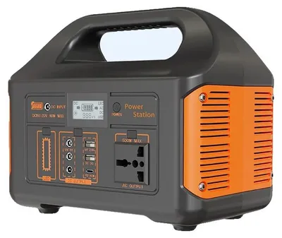 Obrázek produktu pro Powerbank, kapacita baterie 230 Wh, výstupní napětí AC 110 V/220 V, výstupní napětí DC 5 V (2,4 A) a DC 12 V (3 A), vstup pro solární nabíjení 15 V-20 V, 4 režimy LED osvětlení