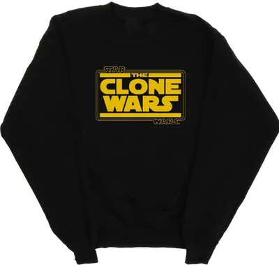 Produktbild von Star Wars - "Clone Wars" Sweatshirt für Herren BI44195 (M) (Schwarz)
