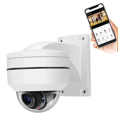 Produktbild von IP-Kamera, 12-facher optischer Zoom, 8MP Hochauflösung, Nur Kamera