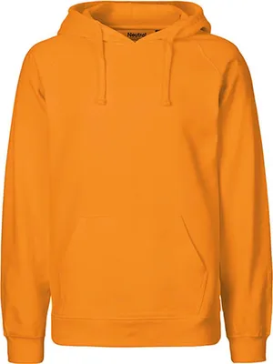 Immagine prodotto di Neutral O63101 | Felpa con cappuccio da uomo / Felpa con cappuccio / 100% cotone equo e solidale - Colore: Okay Orange - Taglia: S