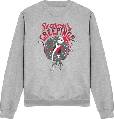 Obrázek produktu pro The Nightmare Before Christmas - "Holiday Chills" Sweatshirt für Herren/Damen Uni TV26586 (M) (Sportliches Heather)