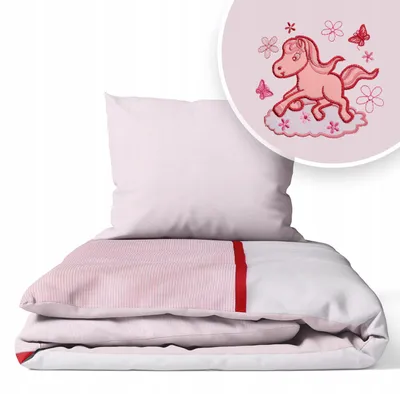 Produktbild von Kinderbettwäsche 100x135 Baumwolle Baby Bettwäsche Set 100x135 + 40x60 Kissenbezug Jungen & Mädchen Kleinkind Bettbezug
