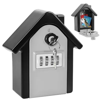 Produktbild von Schlüsseltresor mit Zahlencode Wasserdicht 4-Stellig Wandmontage