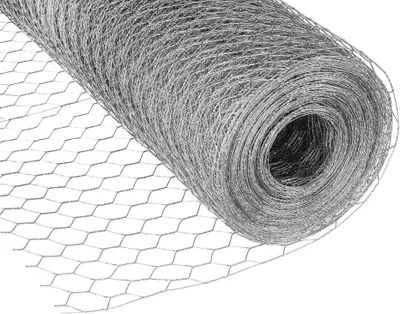 Produktbild von DEL 6-Eckdrahtgeflecht feuerverzinkt - 25 x 750 mm, 10 m Rolle