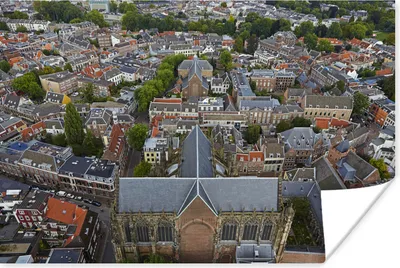 Produktbild von MuchoWow® Poster Utrecht - Luft - Nachmittag 120x80 cm - Bilder