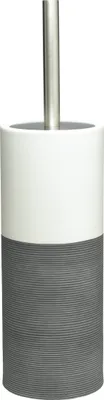 Produktbild von Sealskin WC-Bürstengarnitur Doppio Porzellan grau, 361840514