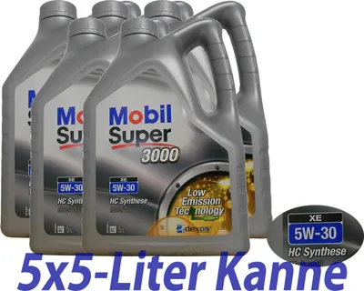 Produktbild von Mobil Super 3000 XE 5W-30 5x5 Liter