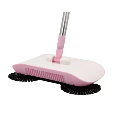 Image de Déluxa, balai mécanique, couleur rose