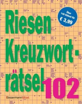 Obrázok produktu pre Riesen-Kreuzworträtsel 102 (5 Exemplare à 3,99 EUR)