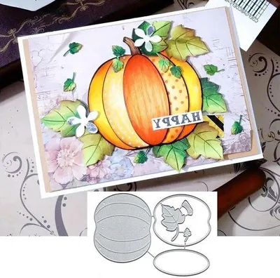 Produktbild von Premium Metalmatten Snijmallen für Halloween-Karten & Scrapbooking
