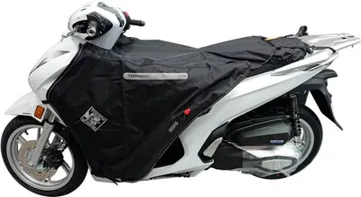 Zdjęcie produktu dla Ochraniacze nóg TUCANO URBANO R222 Thermoscud czarne z grubym nylonowym materiałem zewnętrznym