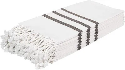 Obrázok produktu pre Uniqoos® Sada 6 kusov vysoko savých kuchynských utierok zo 100% bavlny, 45 x 70 cm – utierky vhodné na každodenné používanie, vhodné do práčky