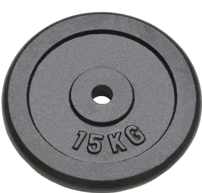 Obrázok produktu pre vidaXL Záťažové dosky 2 ks 2x15 kg liatina