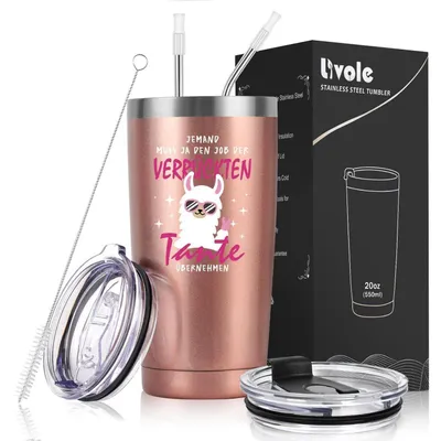 Obrázok produktu pre Termohrnček s objemom 600 ml s vtipným nápisom pre tetu