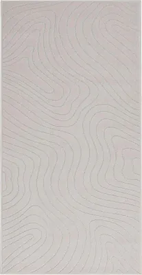 Immagine prodotto di vidaXL Tappeto da interno ed esterno PALMERAS, color crema, 200 x 80 cm, in poliestere