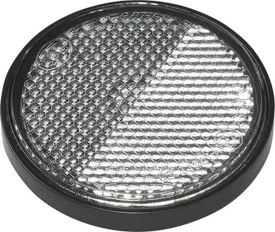 Productafbeelding van Witte reflector, 58 mm, zelfklevend, met basisplaat