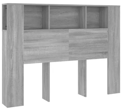 Obrázok produktu pre vidaXL Čelo postele s policami Sonoma 140x18,5x104,5 cm