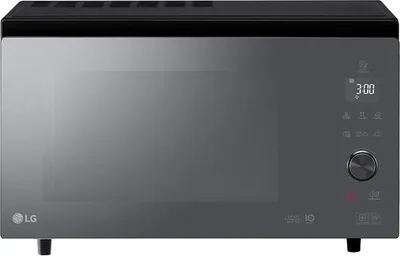 Produktbild von LG NeoChef MJ3965BCR, Arbeitsplatte, Kombi-Mikrowelle, 39 l, 1100 W, Eingebautes Display, Drehregler, Berührung