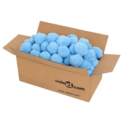 Produktbild von vidaXL Pool-Filterbälle Antibakteriell Blau 1400 g Polyethylen