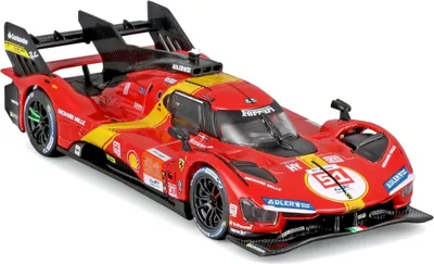 Immagine prodotto di Bburago 18-36312 - Modellino di auto - Ferrari 499P LeMans '23 (rosso, scala 1:43)