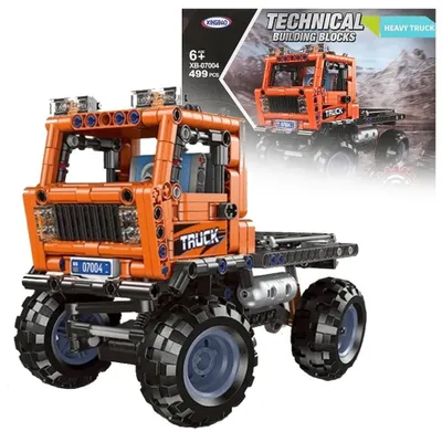 Immagine prodotto di Auto fuoristrada dal kit - 499 pezzi, compatibile con Technic, sospensioni e porte apribili