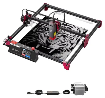 Obrázek produktu pro CNC laserová řezačka, připojení WiFi, výkon laseru 10 W, ALDKMK2-10BD SET 3