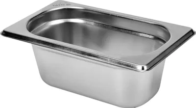 Zdjęcie produktu dla Pojemnik gastronomiczny ze stali nierdzewnej GN 1/9 głębokość 65mm, 176x108mm