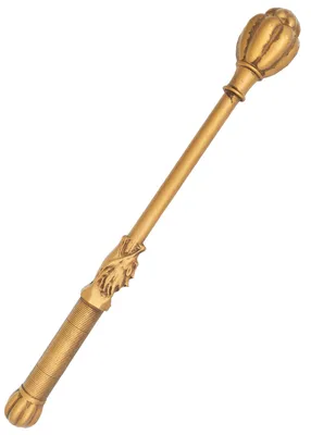 Produktbild von LARP Goldener Melonen-Hammer, Polsterwaffe, 45 cm „Huoyan“