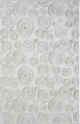 Produktbild von MY-RUG Teppich,Bella, 290x200, Kurzflor-Teppich, creme weiß, weich, gemütlich, mit schönem Muster, flachgewebt, rechteckig