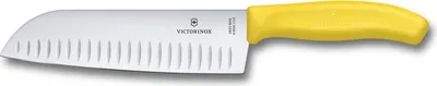 Produktbild von Victorinox Swiss Classic Santokumesser 17cm gelb