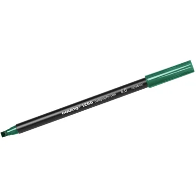 Zdjęcie produktu dla edding 1255 pióro do kaligrafii butelkowe zielone 5 mm