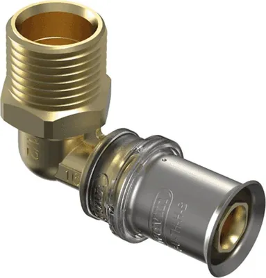 Produktbild von Wavin Übergangswinkel AG 20x1/2” (Nr. 4064212)
