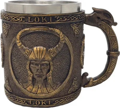 Produktbild von Krug nordischer Gott Loki - Kelch, Met, Götter